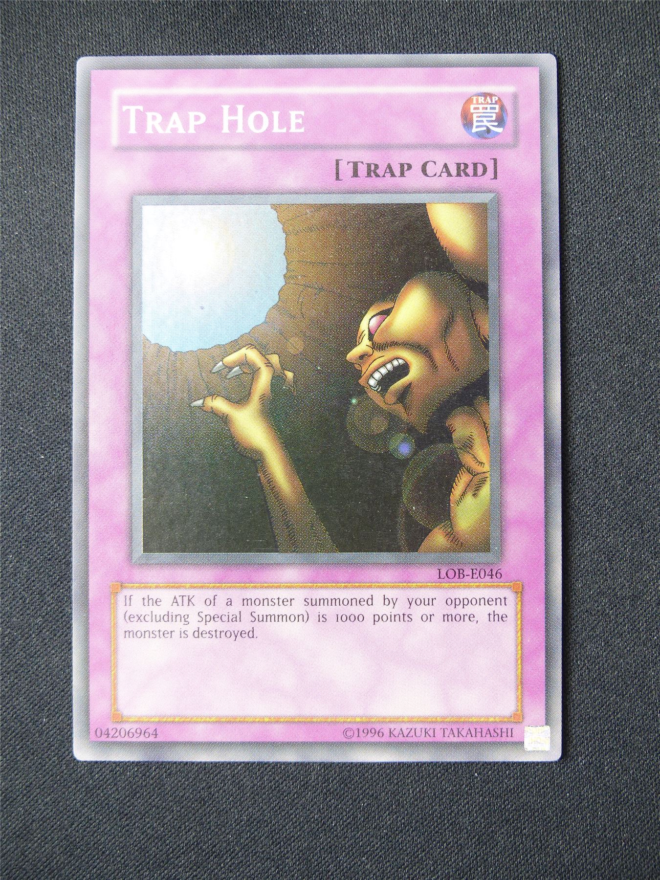Trap Hole LOB Super Rare - Yugioh Card #1SC