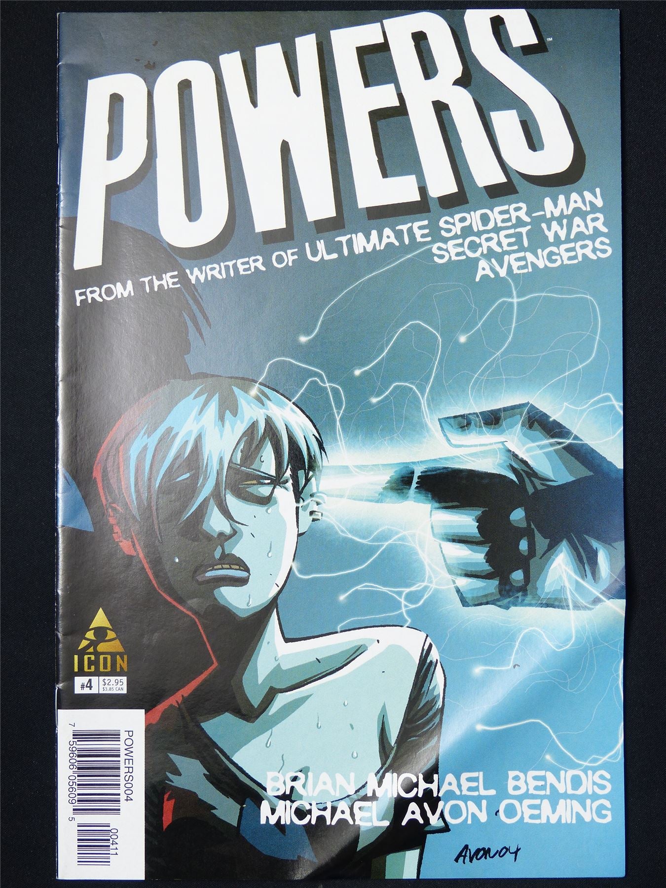 POWERS #4 - B&B Icon Comic #1B3