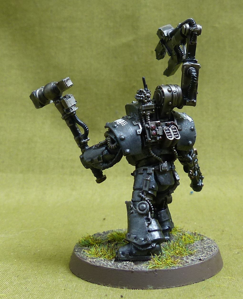 Iron-Father painted - Iron Hands - Warhammer Horus Heresy #2QB