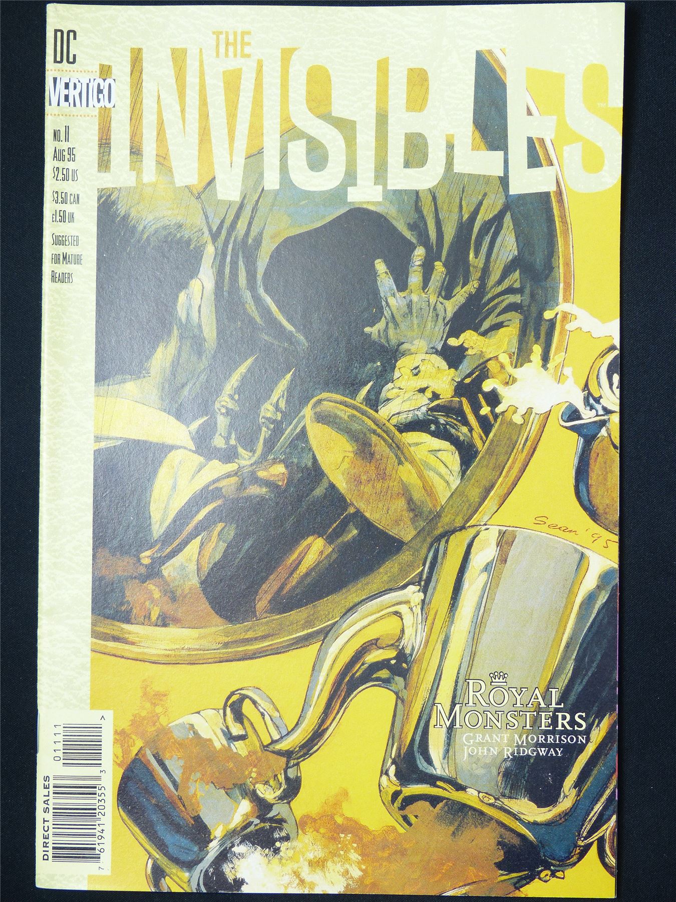 The INVISIBLES #11 - DC Vertigo Comic #15Z
