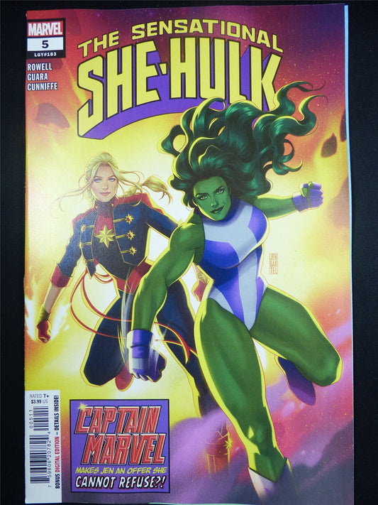 The Sensational SHE-HULK #5 - Marvel Comic #3FL