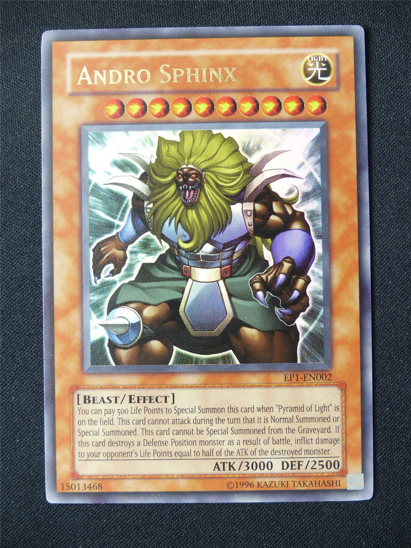 Andro Sphinx EP1 Ultra Rare - Yugioh Card #1U9