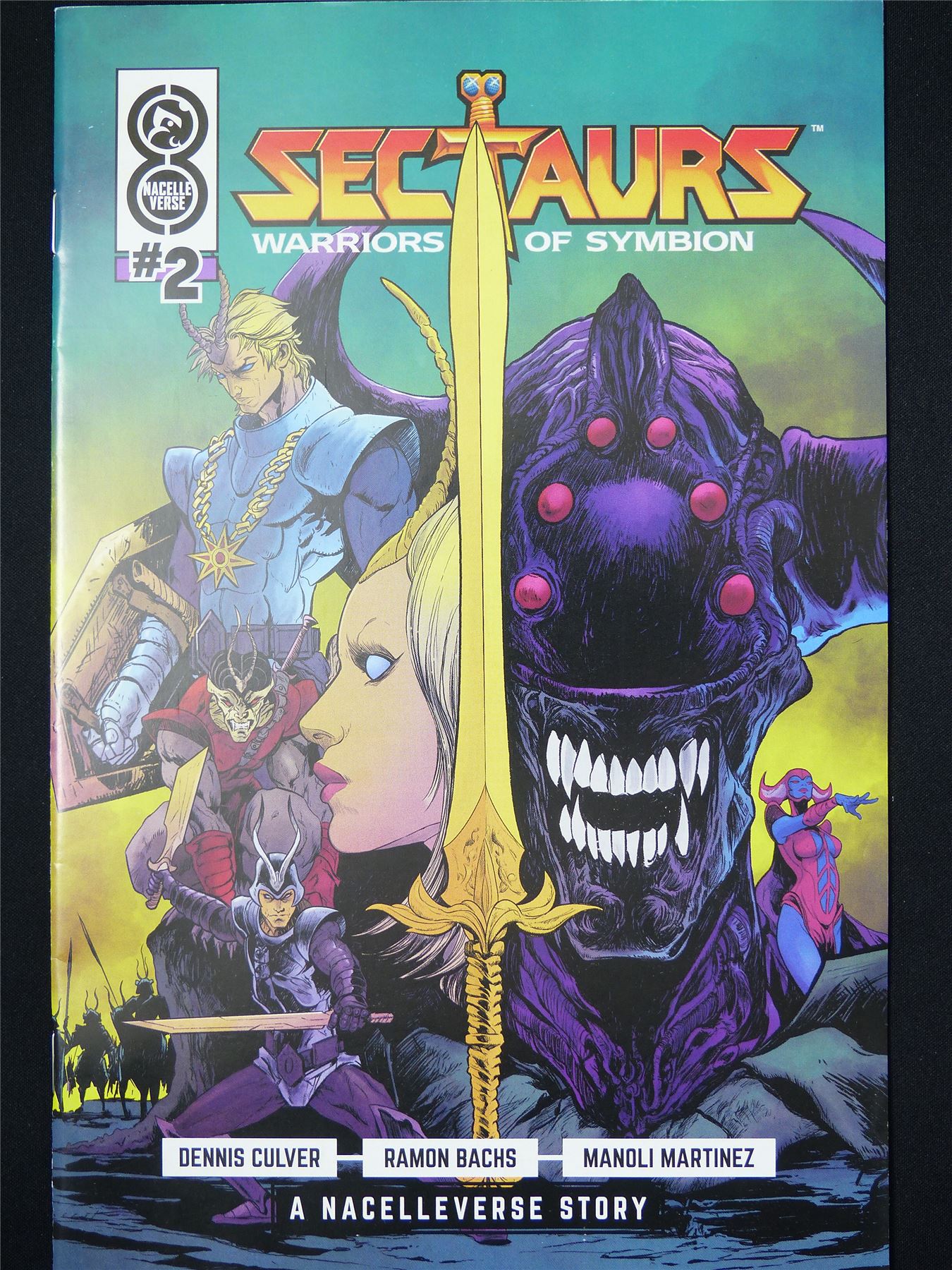 SECTAURS Warrios of Symbion #2 - B&B Nacelle Verse Comic #EK