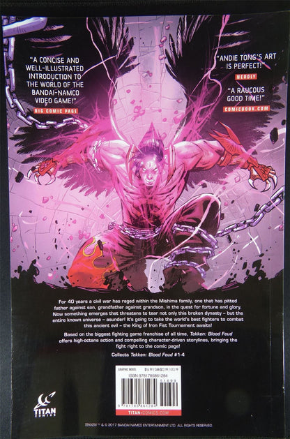 Tekken: Blood Fued - Titan - Softback - Graphic Novel #296