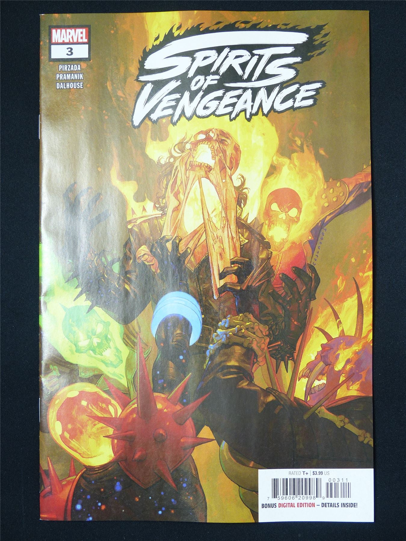 SPIRITS of Vengeance #3 - B&B Jan 2025 Marvel Comic #4LN