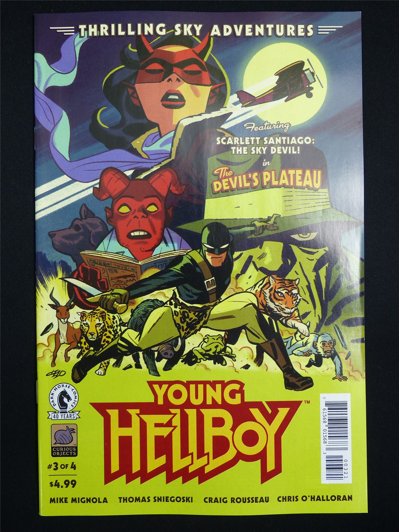 Young HELLBOY: Thrilling Sky Adventures #3 Cvr B - Sep 2026 Dark Horse Comic #46G