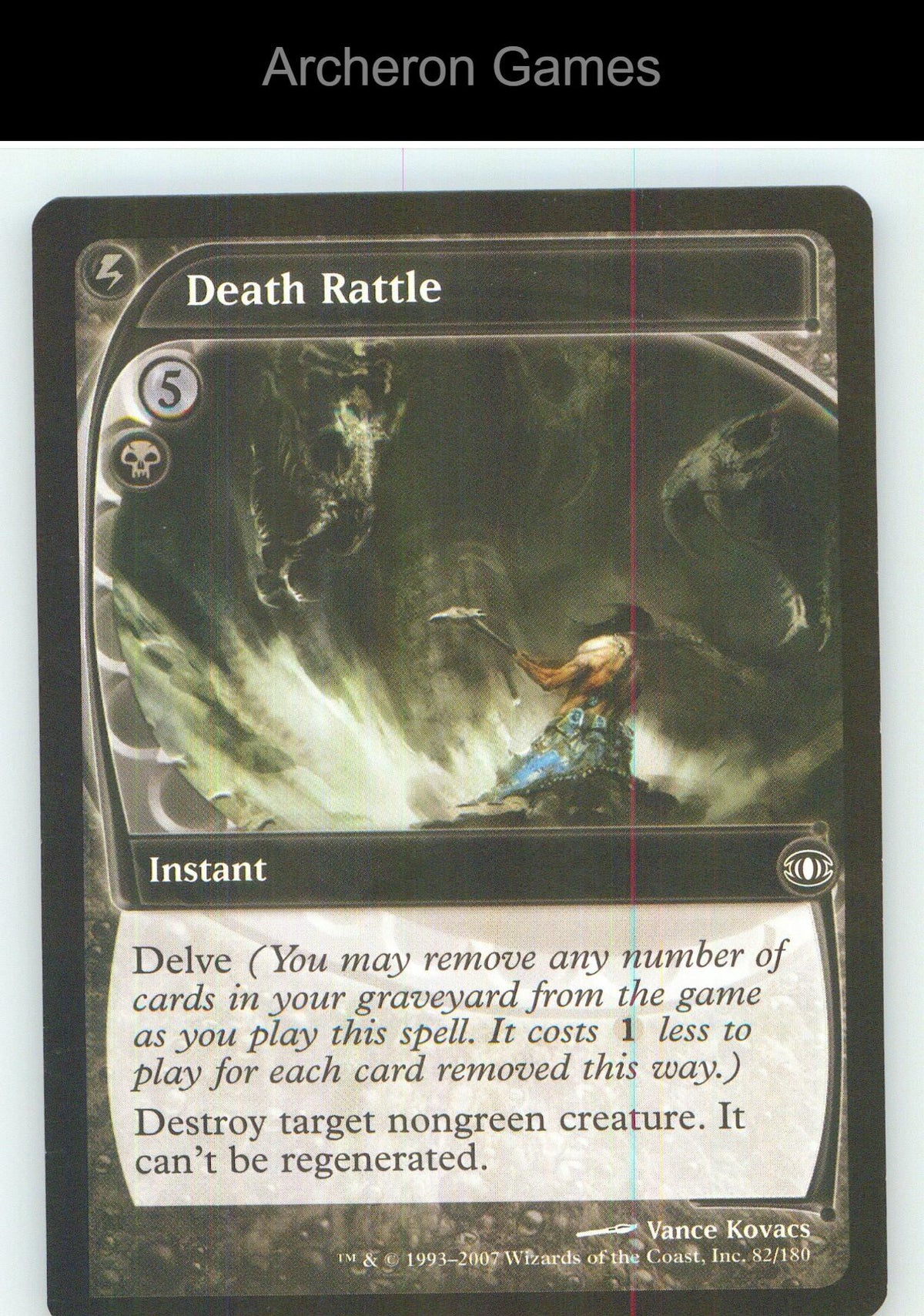 Death Rattle FUT 82 C MTG Card NM/EX+