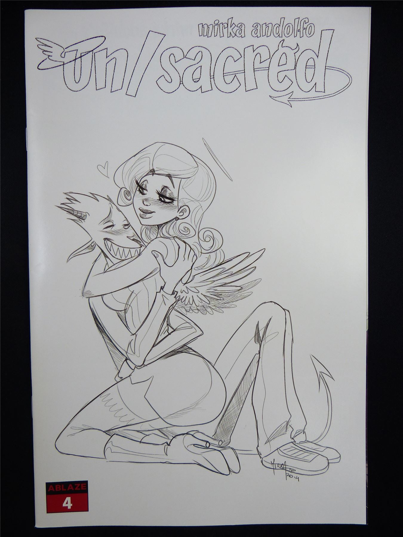 UN/SACRED #4 Cover C - Ablaze Comic #2SV