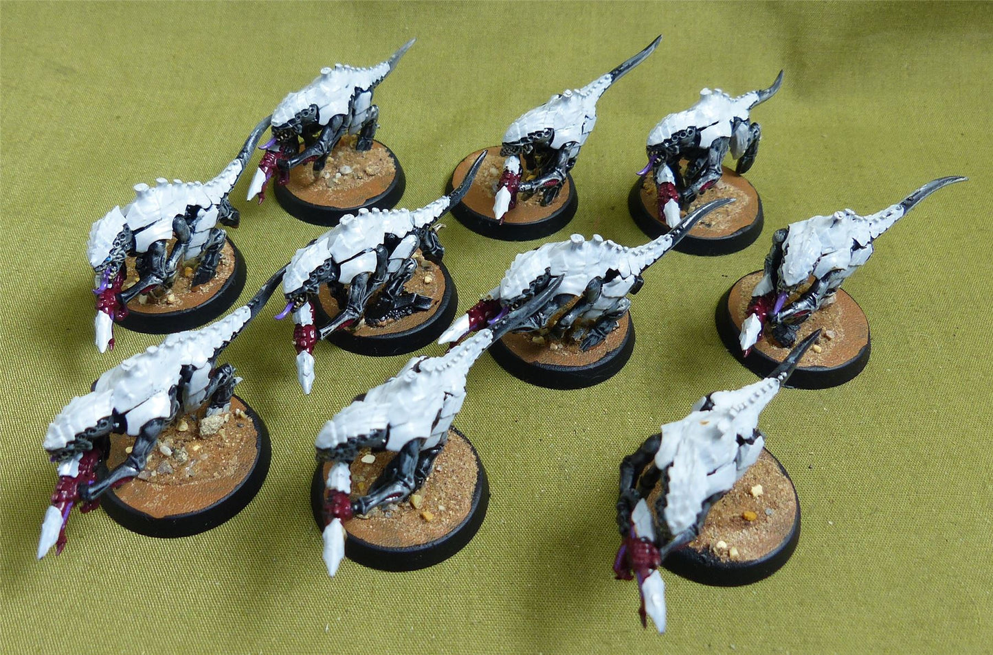 Termagants painted - Tyranids - Warhammer 40K #3ZW
