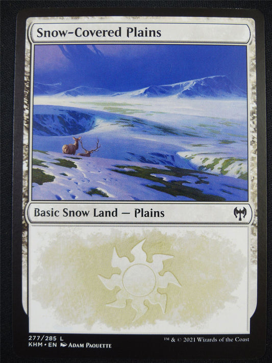 Snow-Covered Plains 277/285 - KHM - Mtg Card #5CS