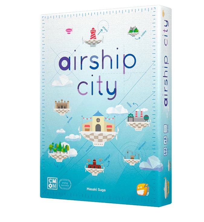 Airship City - Board Game #74O