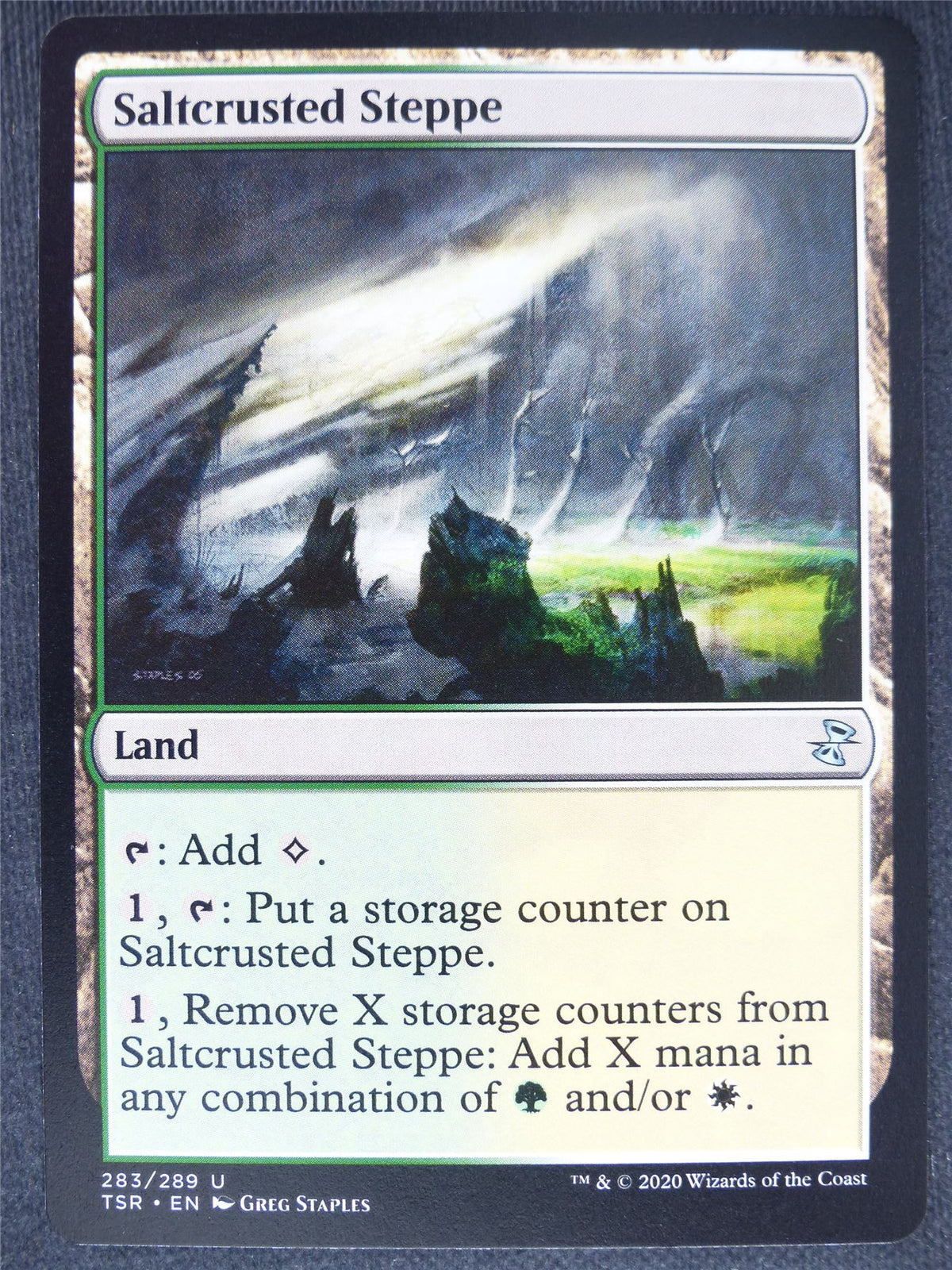 Saltcrusted Steppe - Remastered - Mtg Magic Cards #TT