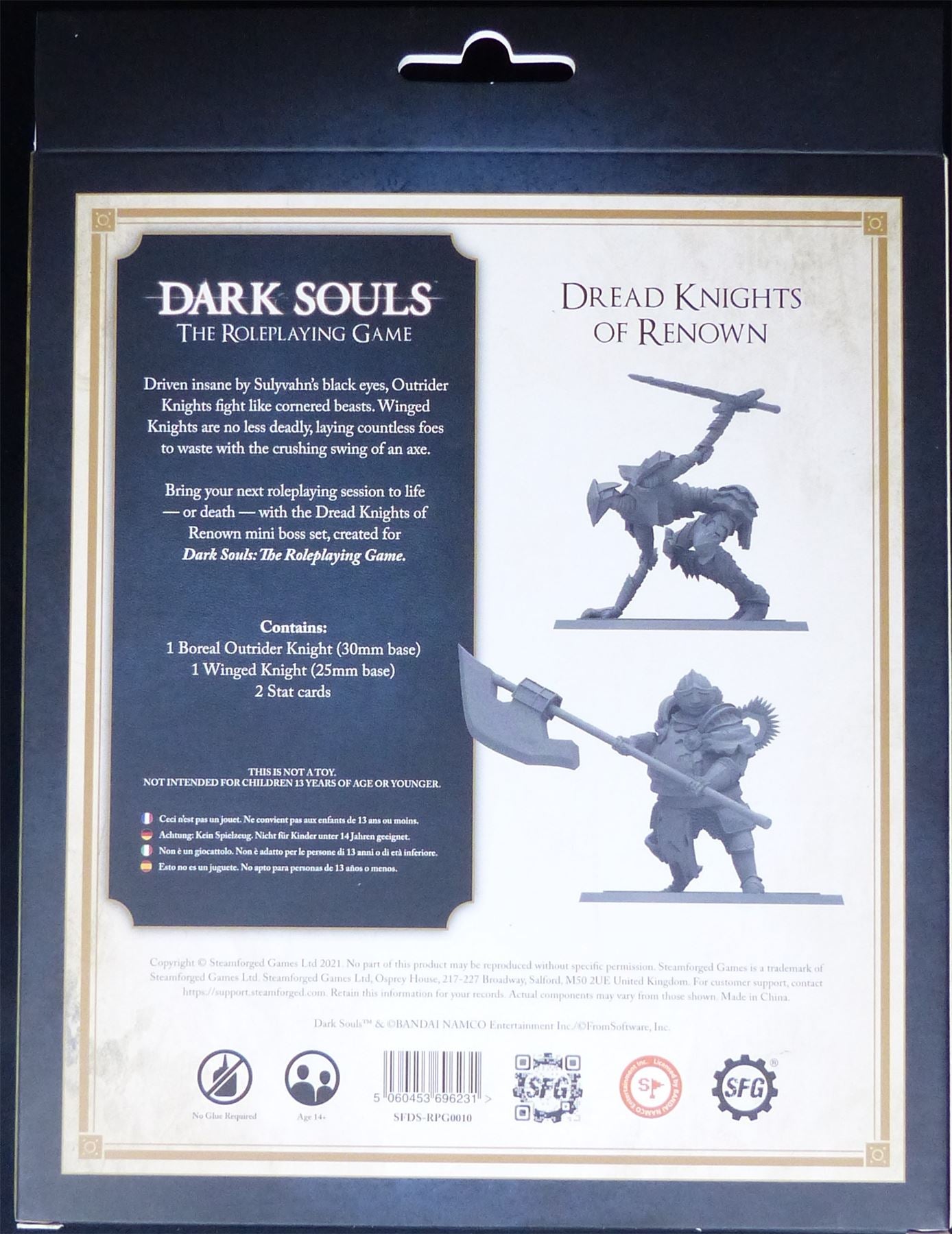 Dread Knights of Renown - Dark Souls Roleplaying Game Miniatures #3KX