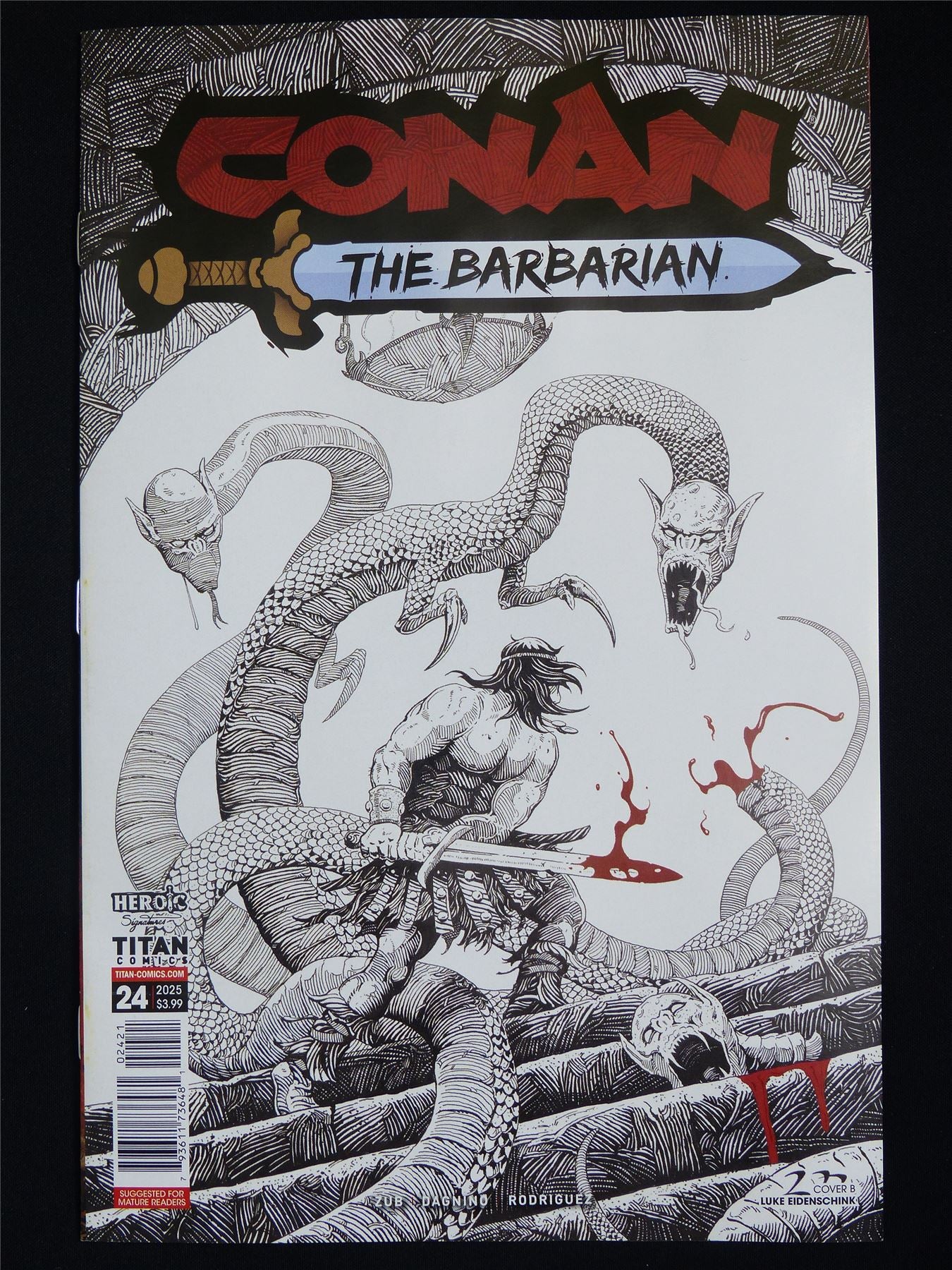 CONAN The Barbarian #24 Cvr B - Sep 2025 Titan Comic #435