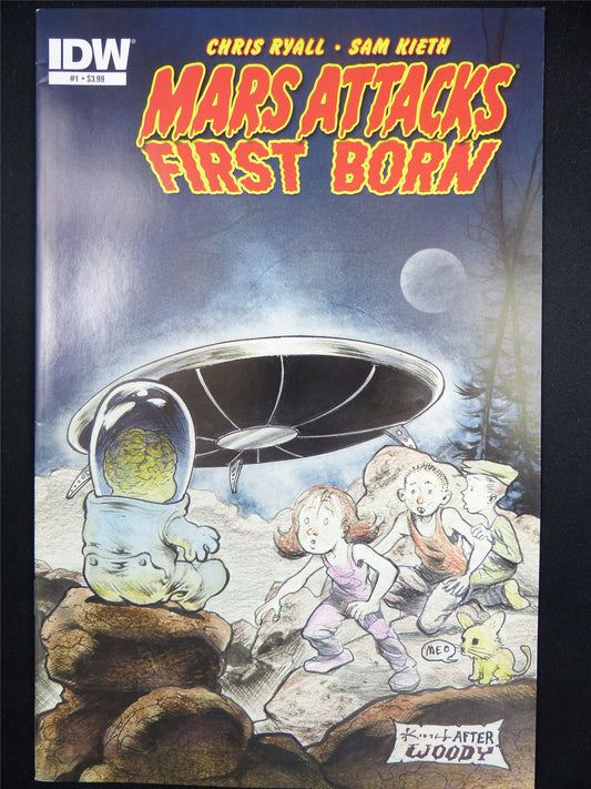 MARS Attack: First Born #1 - IDW Comic #46C