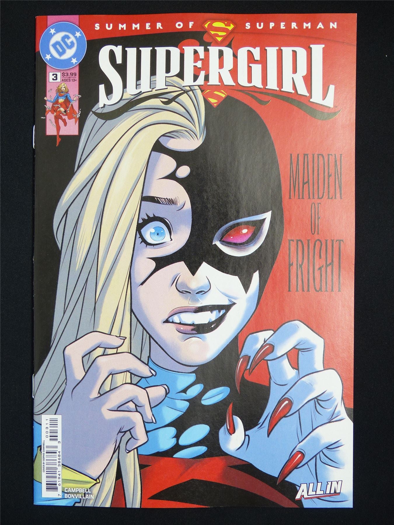 SUPERGIRL #3 - Sep 2025 DC Comic #25B