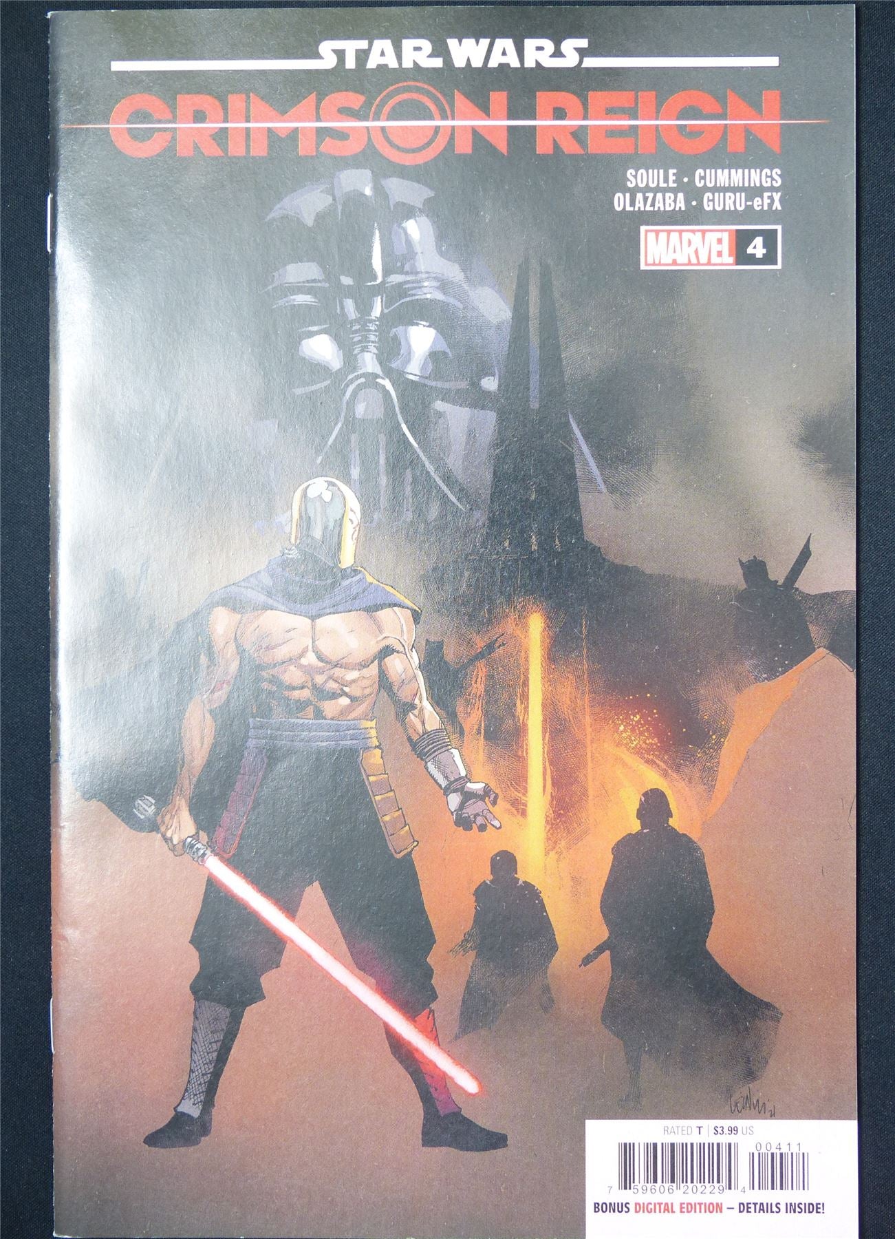 STAR Wars: Crimson Reign #4 - B&B Marvel Comic #7N8