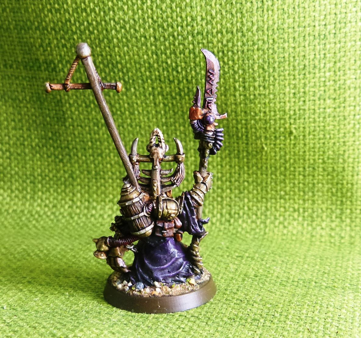 Skaven - Classic Metal OOP Skaven Ikit Claw Painted Model - Warhammer AoS 40k #C9
