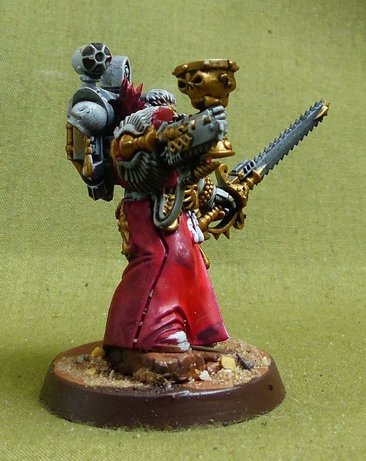 Sanguinary Priest painted - White Scars - Warhammer 40K #4PQ