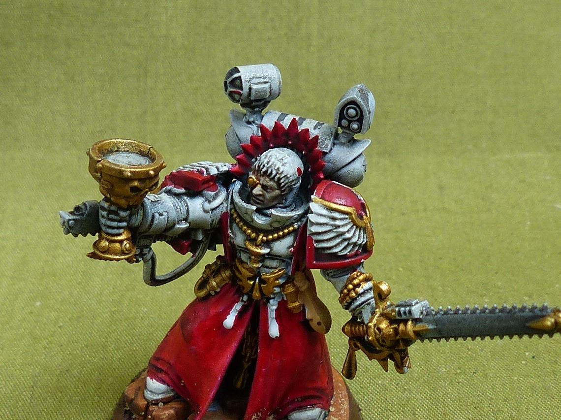 Sanguinary Priest painted - White Scars - Warhammer 40K #4PQ