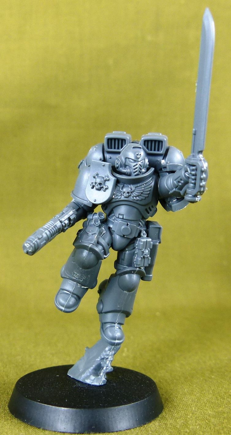 Primaris Captain with jump pack - Space Marines - Warhammer AoS 40k #C8