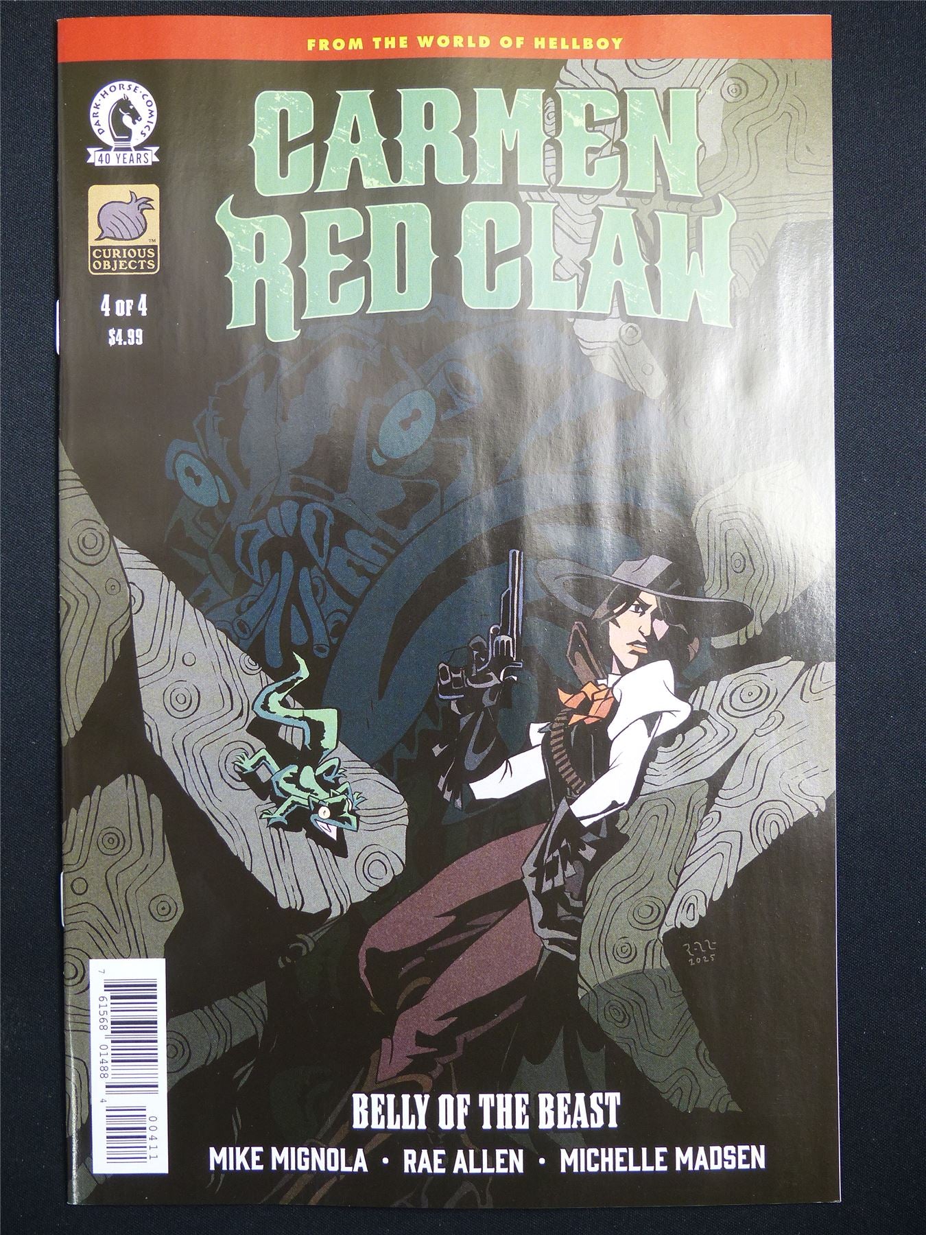 CARMEN Red Claw: Belly of the Beast #4 Cvr A - May 2026 Dark Horse Comic #3L