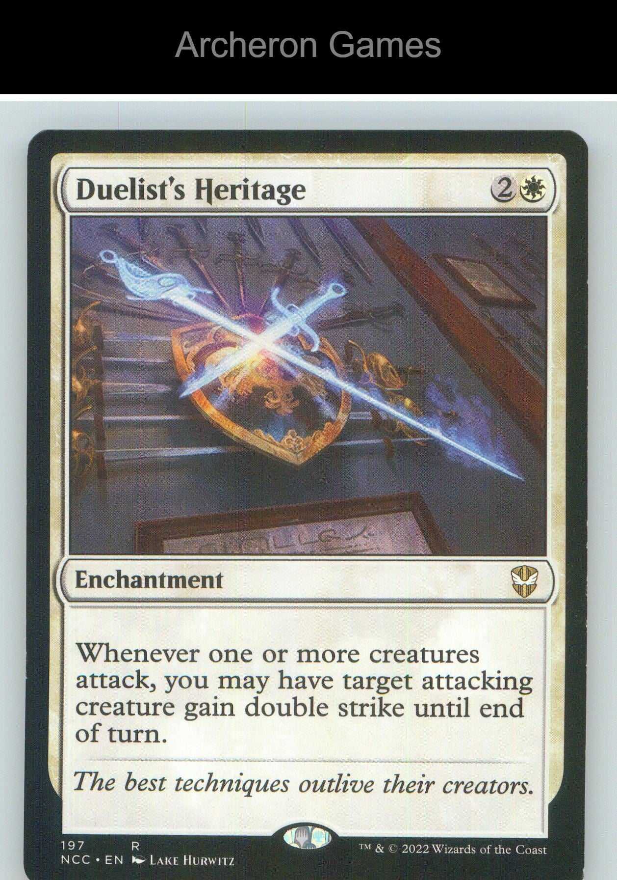Duelist's Heritage NCC 197 R MTG Card NM/EX+