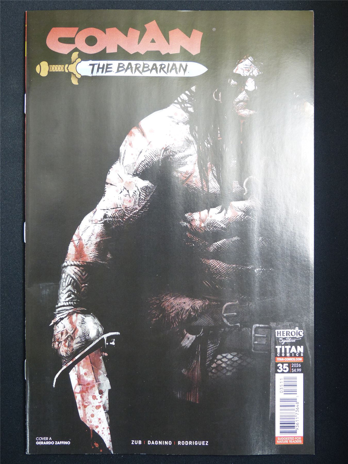 CONAN The Barbarian #35 Cvr A - Oct 2026 Titan Comic #4NI
