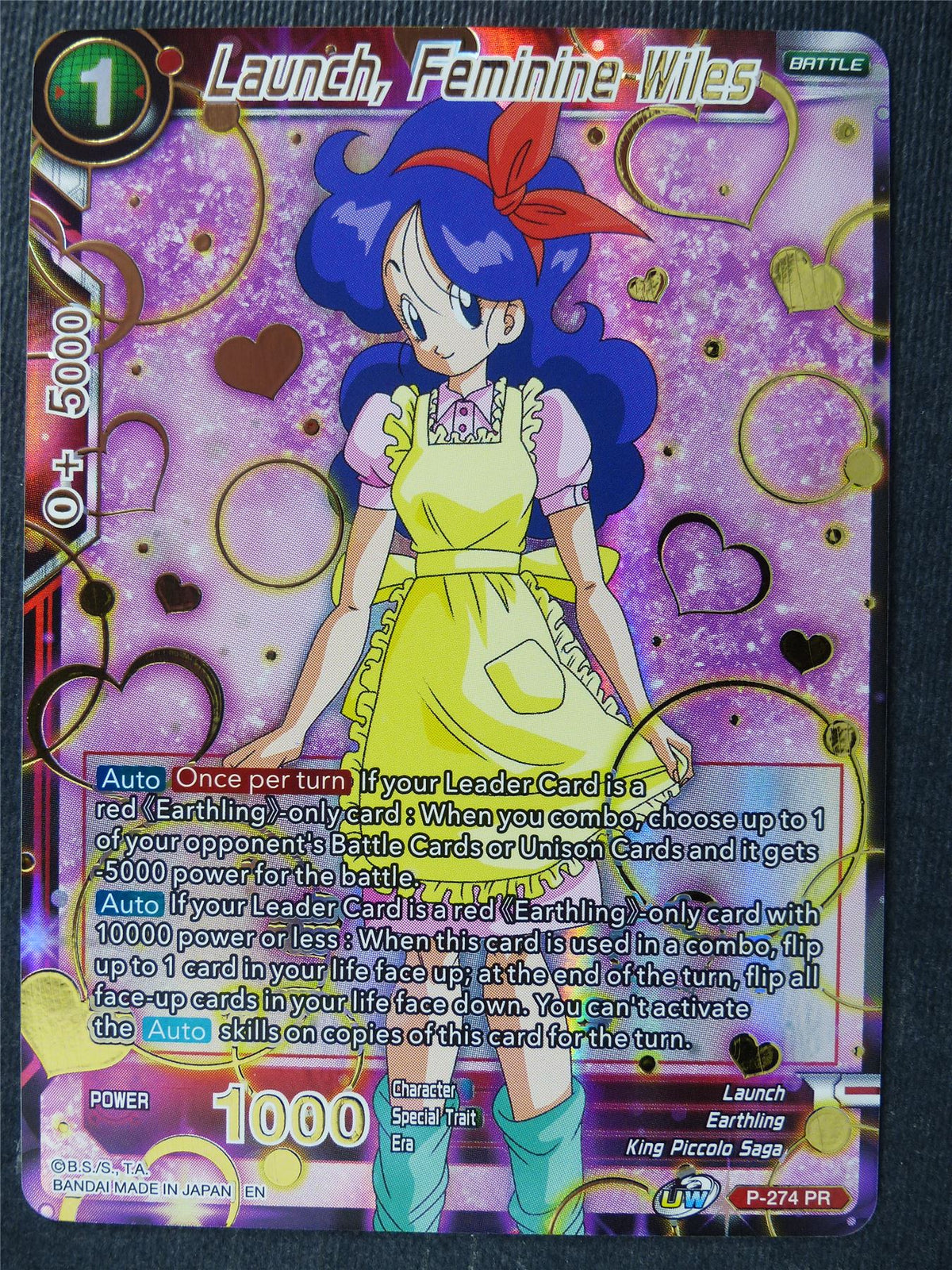 Launch Feminine Wiles Foil - Mythic Booster - Dragon Ball Super Card #430