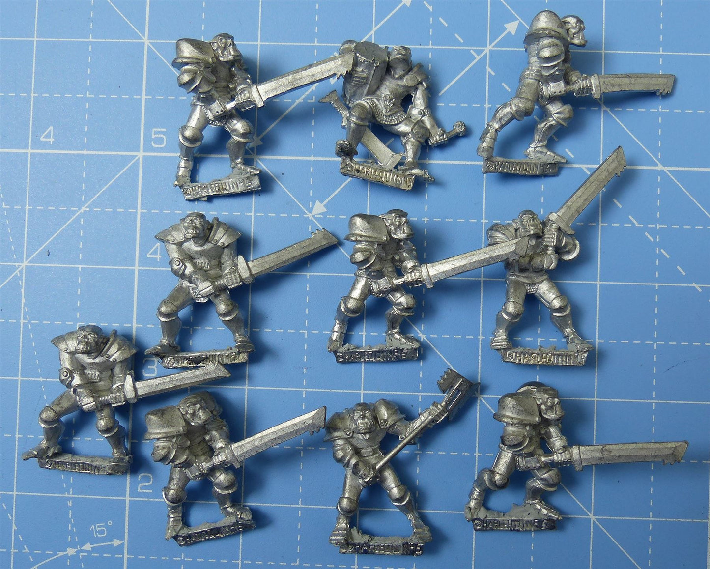 Classic Metal Kustoss Orc Elites - Harlequin Miniatures #2VL