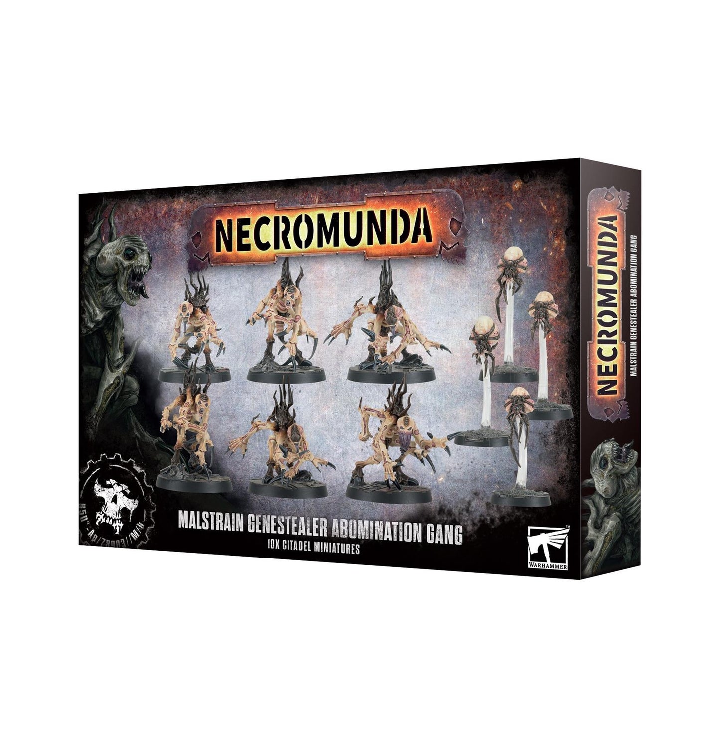 Malstrain Genestealer Abomination Gang - Warhammer Necromunda - Available from 31/08/24
