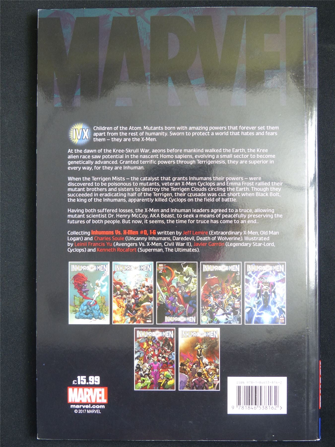 Inhumans vs X-Men - Marvel Graphic Softback #48U