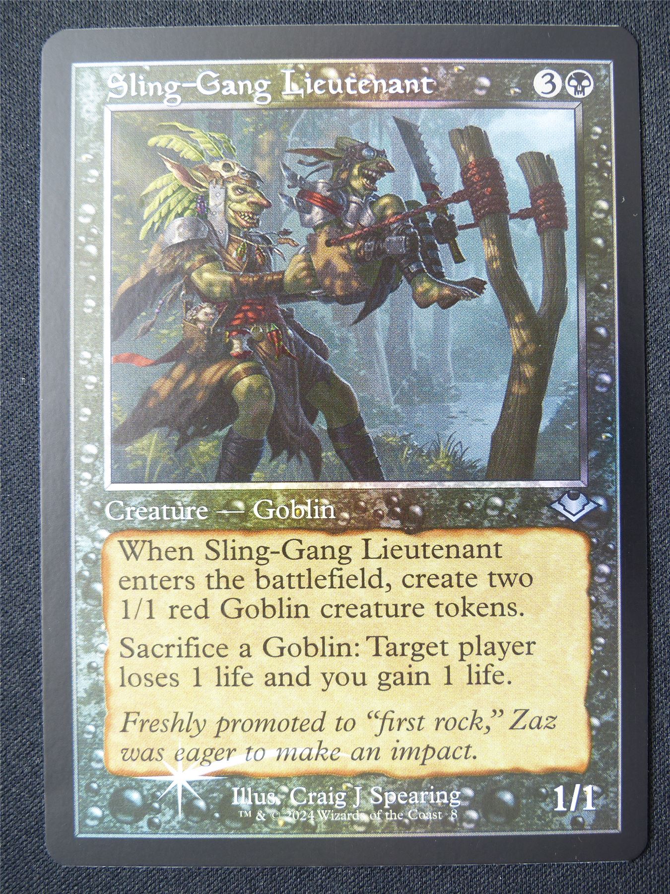 lieutenant cards mtg Sling-Gang Lieutenant Retro Foil - MH1