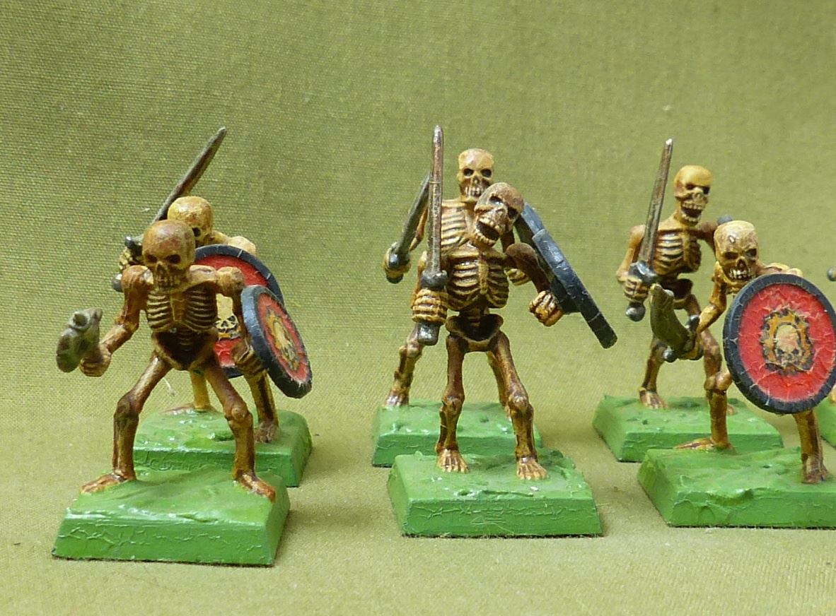 Classic Skeletons painted - Undead - Warhamer Fantasy #4VV