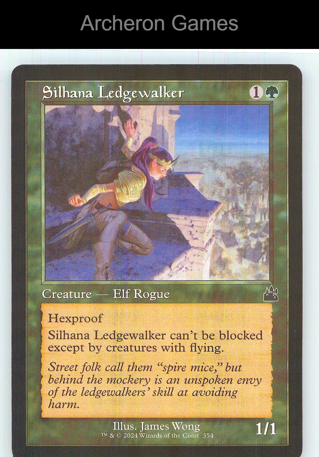 Silhana Ledgewalker (Retro Frame) RVR 354 C MTG Card NM/EX+