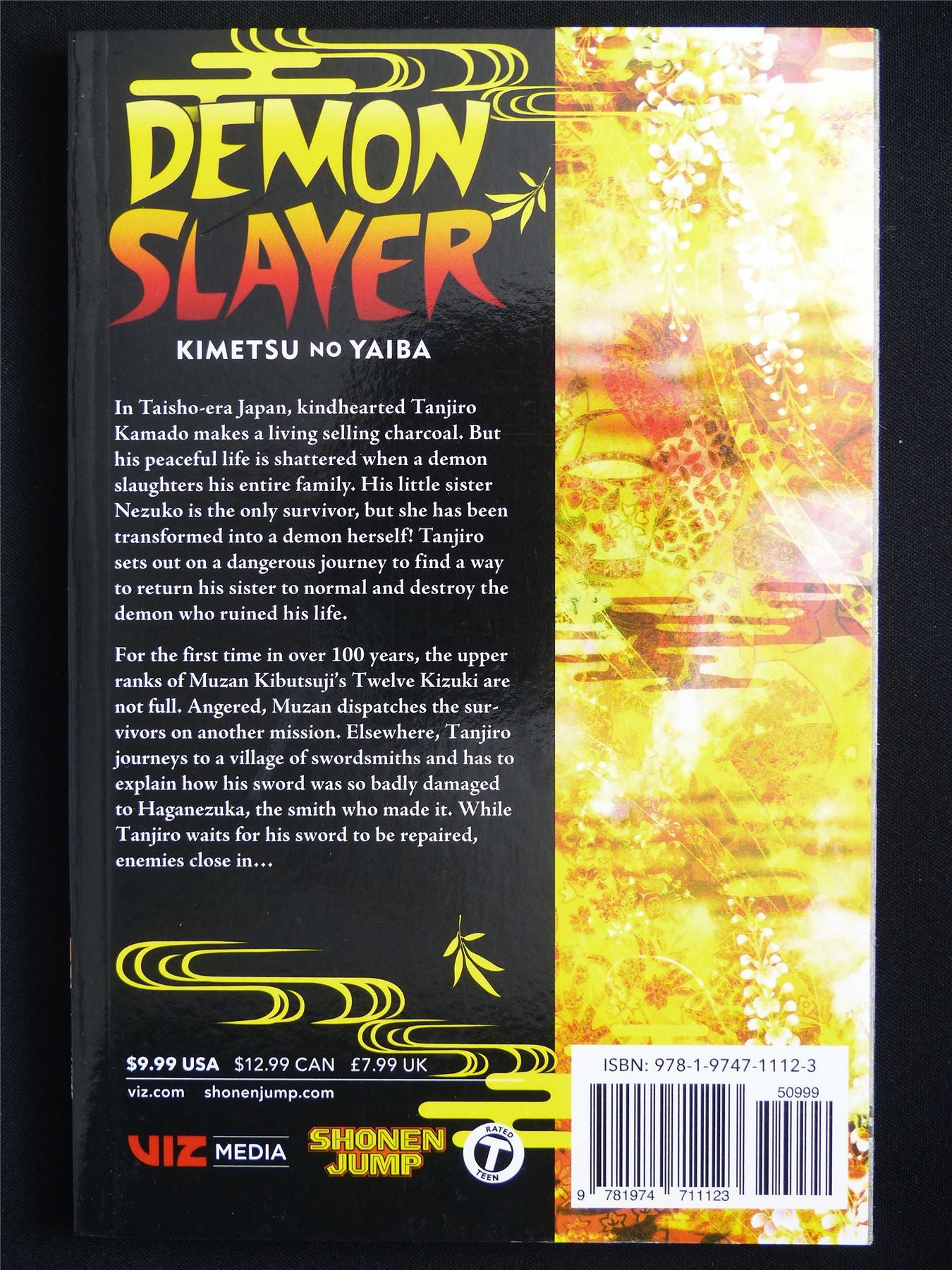 Demon Slayer: Kimetsu no Yaiba volume 12 - Viz Manga #54D