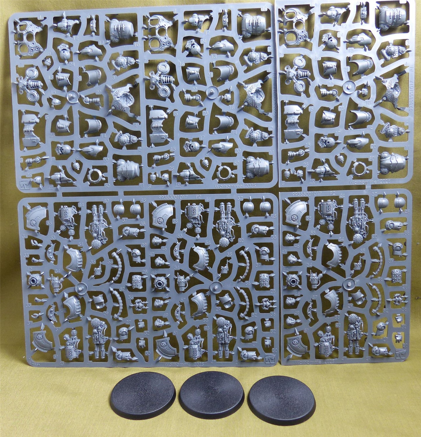 Saturnine Terminator Squad Sprue set of 3 SPrue - Legions Astartes - Warhammer #51U