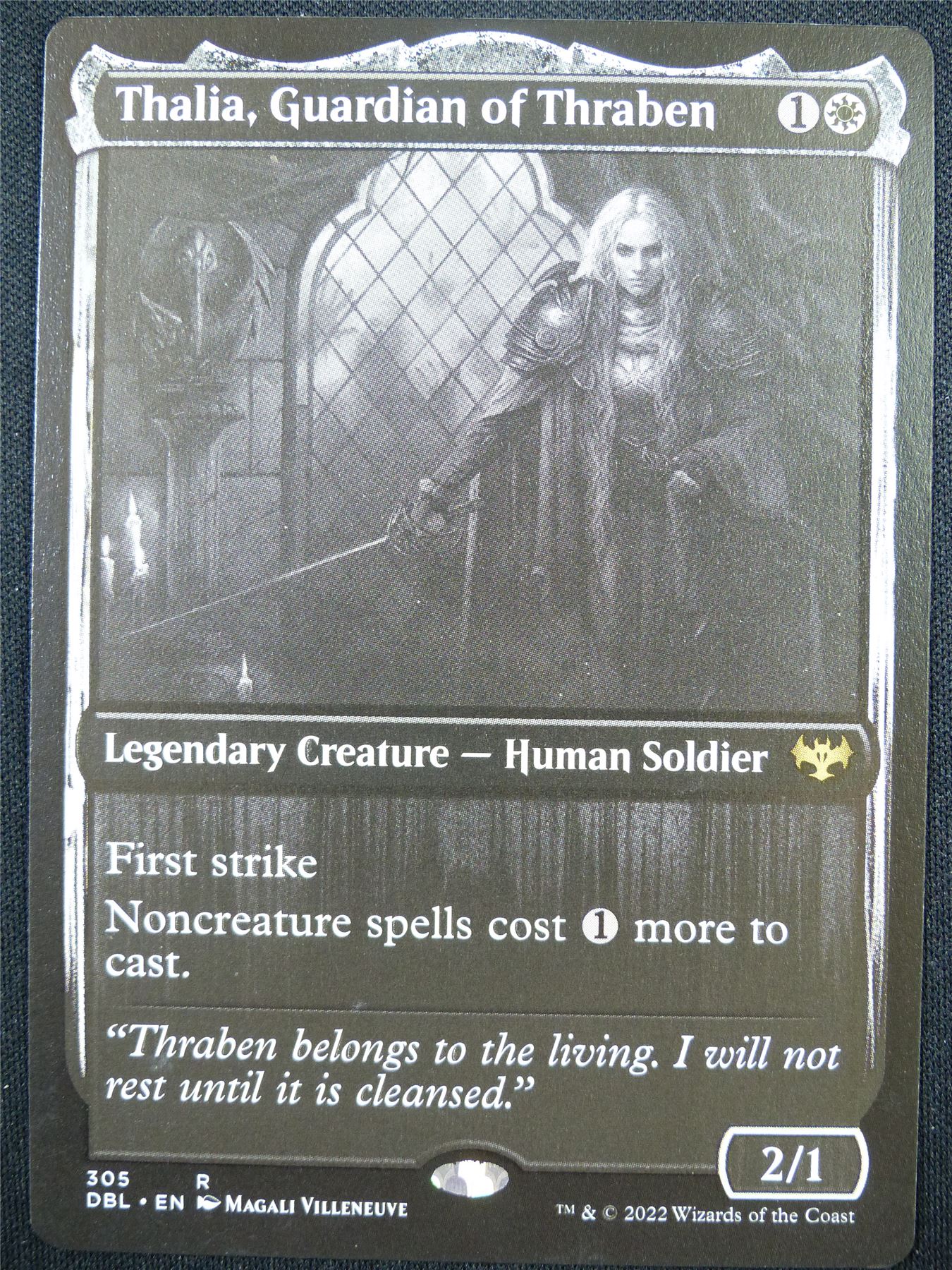 Thalia Guardian of Thraben Double Feature - DBL - Mtg Card #2WR