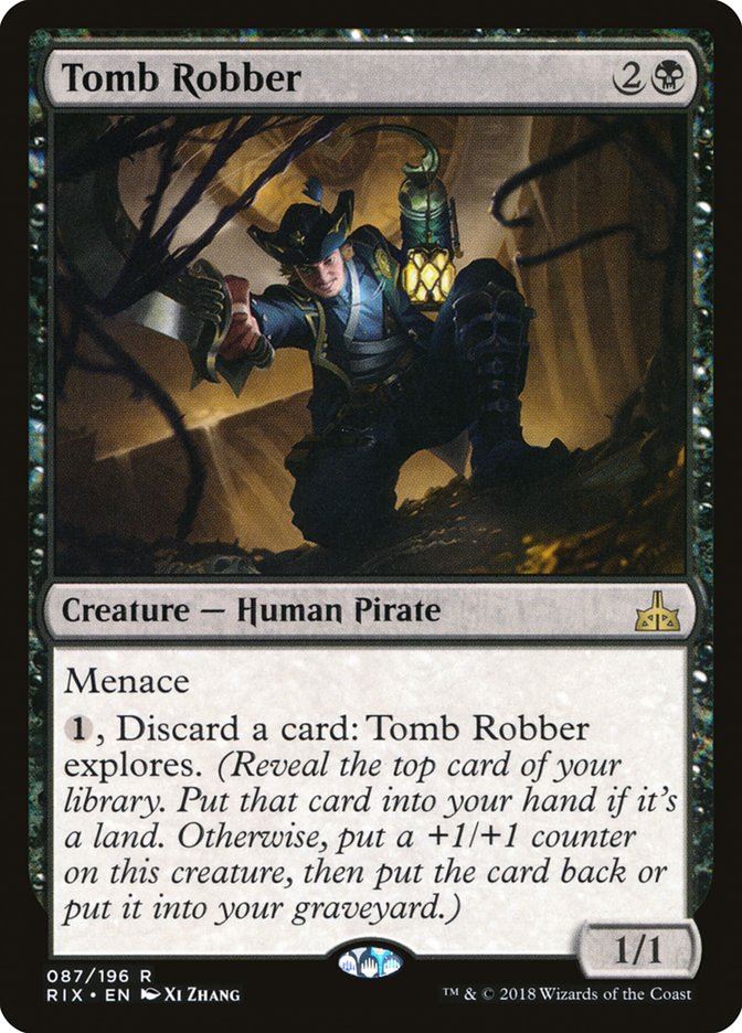 Mtg: RIX : Tomb Robber - - NM