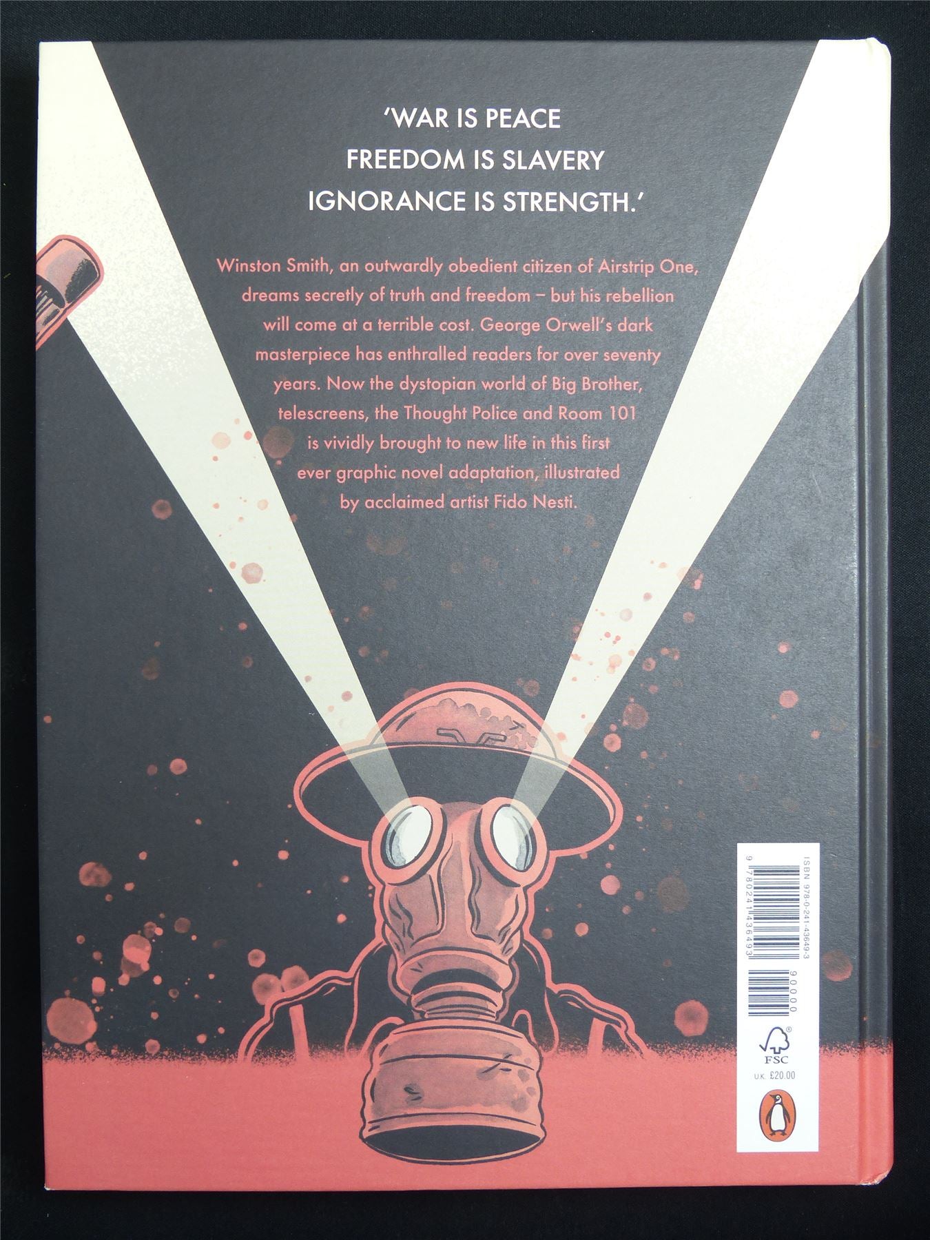George Orwell 1984 The Graphic Novel - Graphic Hardback #1CK