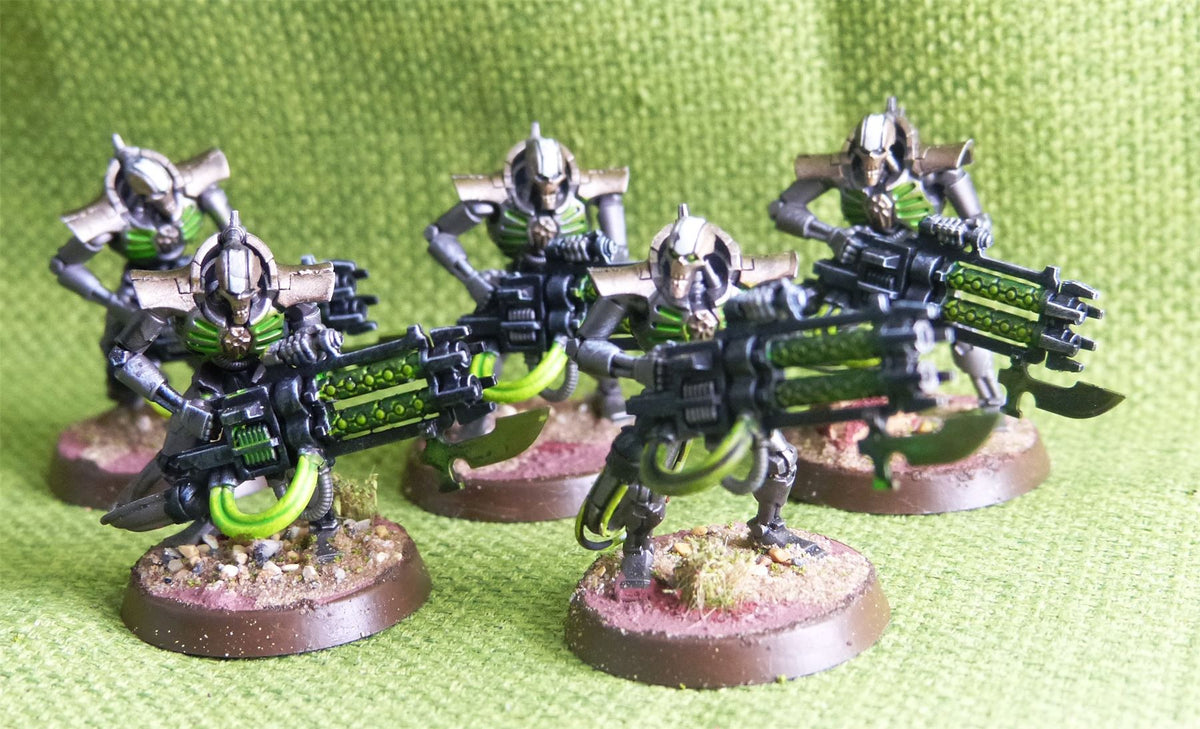 Necrons - Immortals Painted - Warhammer AoS 40k #C7