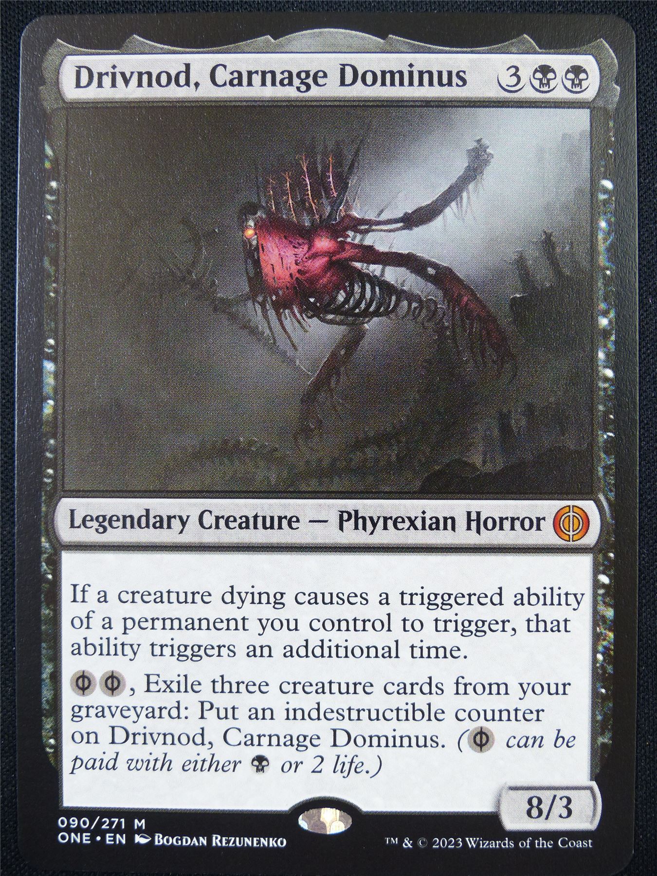 Drivnod Carnage Dominus - ONE - Mtg Card #11O