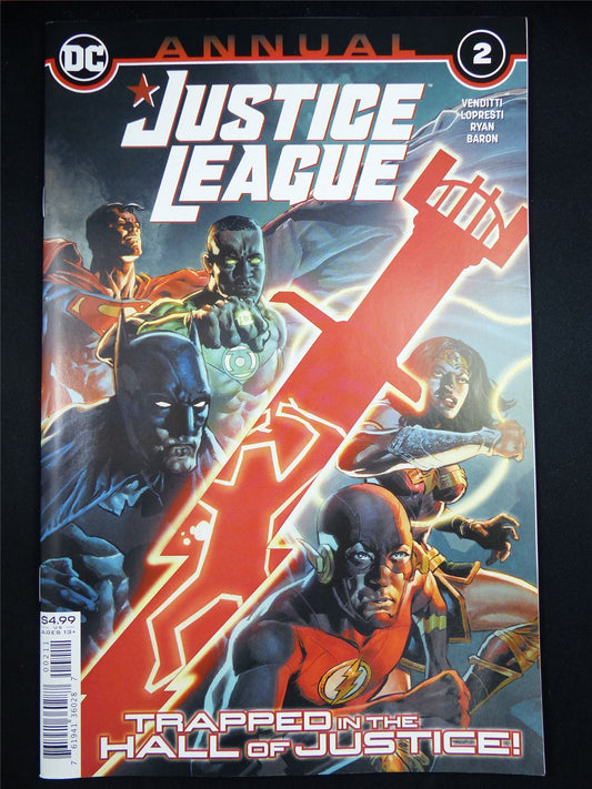 JUSTICE League Annual #2 - DC Comic #R