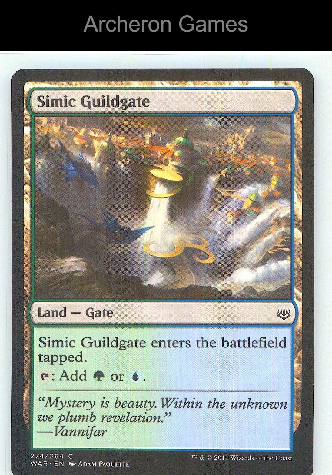 Simic Guildgate WAR 274 C MTG Card NM/EX+
