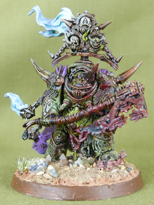 Lord of Contagion - Death Guard - Painted - Warhammer AoS 40k #2B6