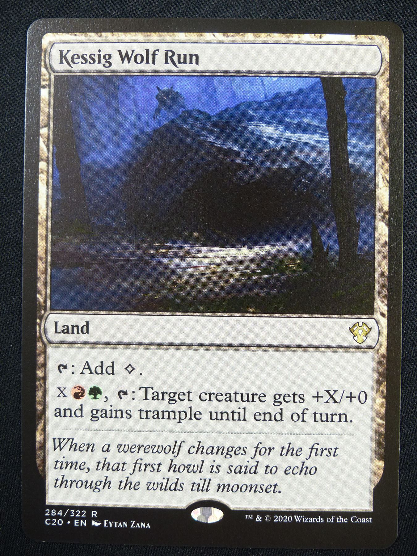 kessig Wolf Run - C20 - Mtg Card #2G1