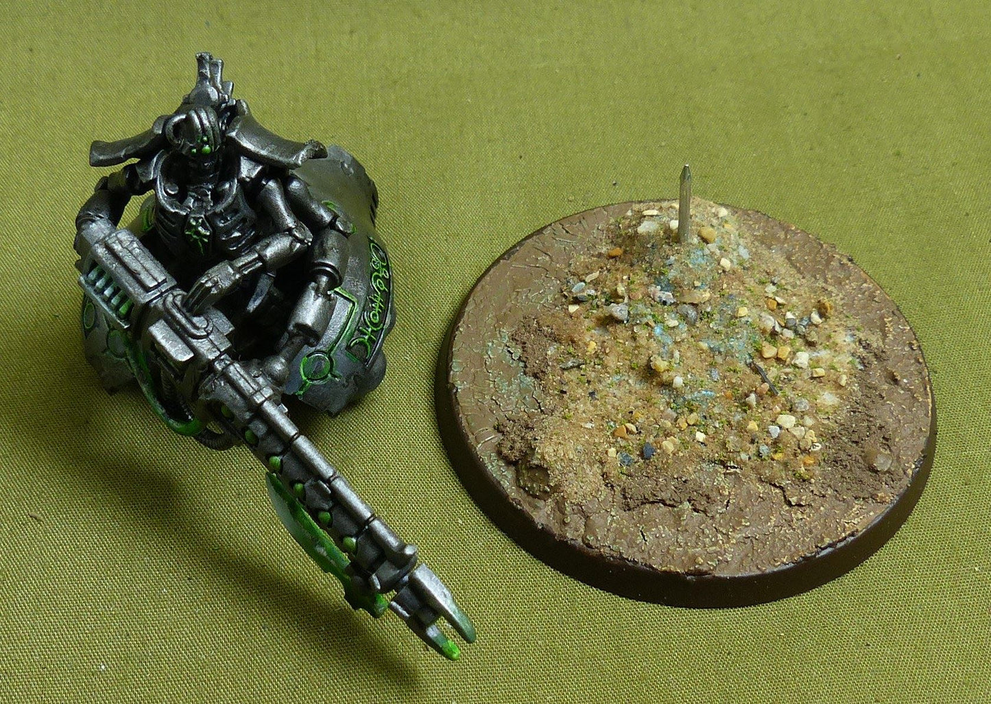 Lokhust Heavy Destroyer painted - Necrons - Warhammer 40K #1B3