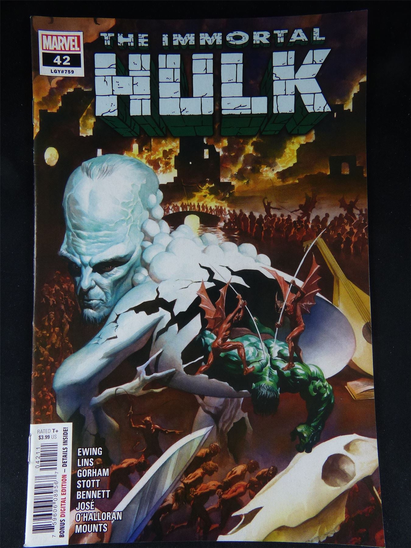 The Immortal HULK #42 - Marvel Comic #34F