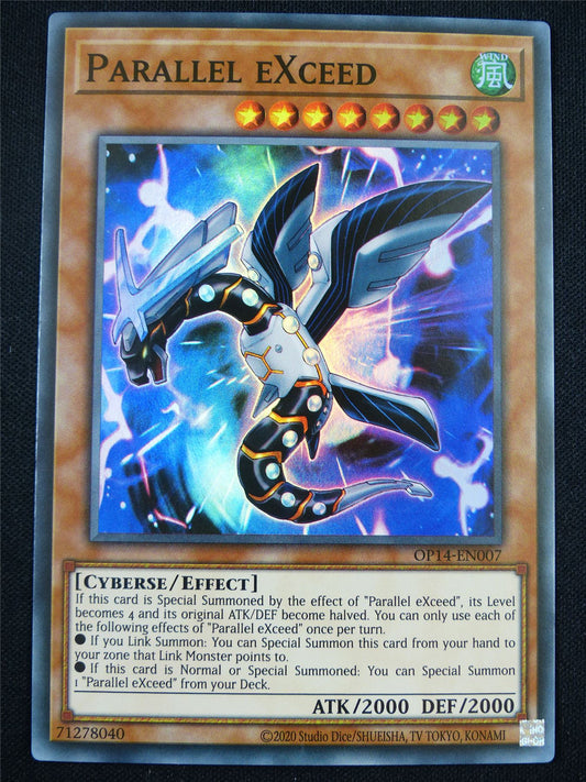 Parallel Exceed OP14 Super Rare - Yugioh Card #4Y