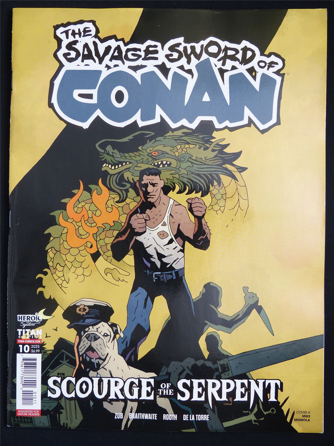 The Savage Sword of Conan: Scourge of the Serpent #10 Cvr A - Sep 2025 Titan Comic Magezine #3XZ